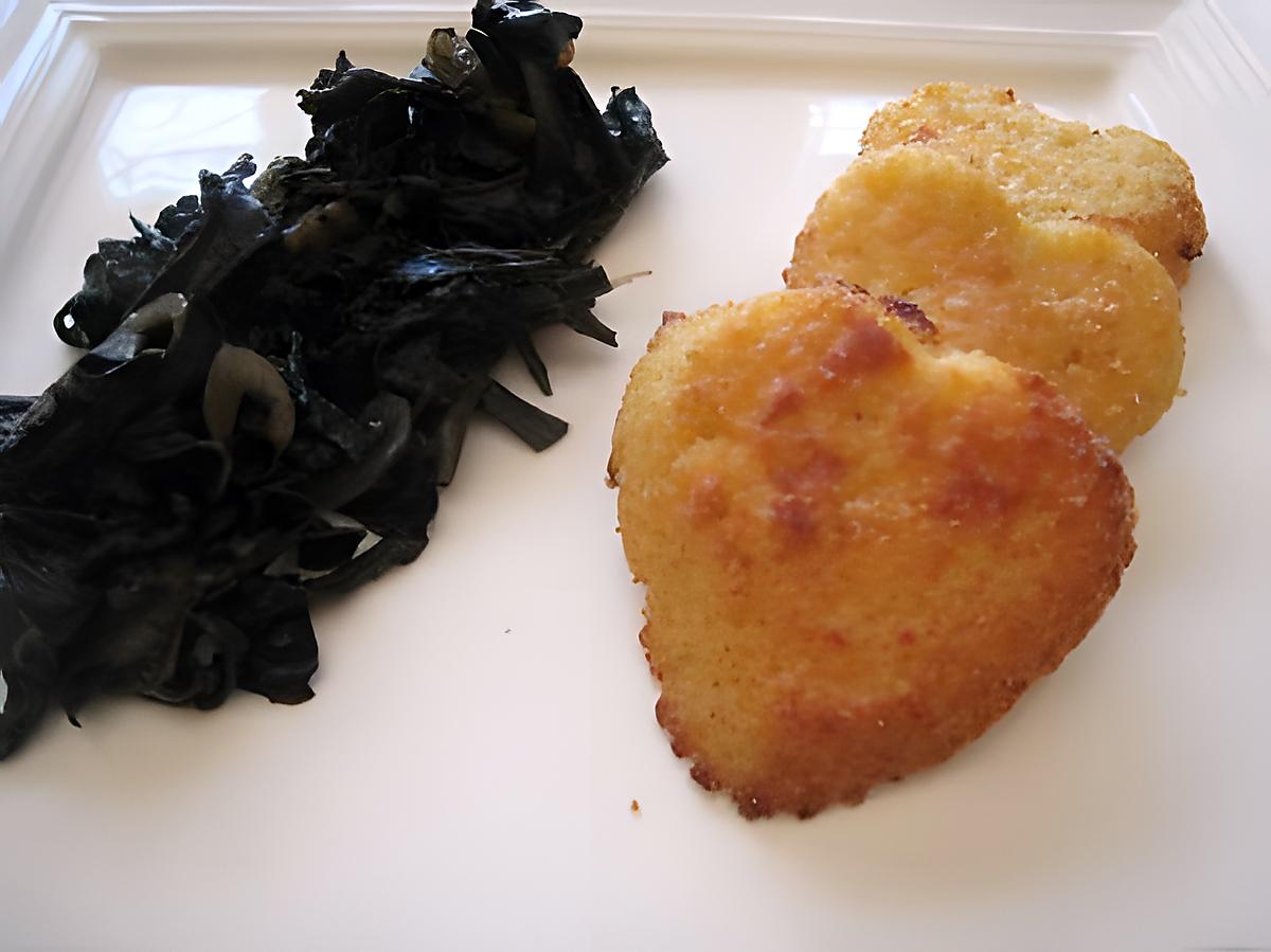 recette coeurs de semoule au parmesan