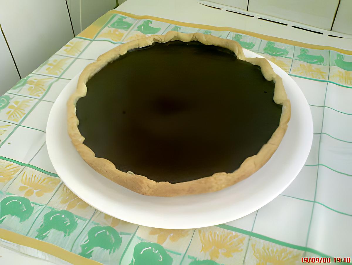 recette Tarte fondante au chocolat