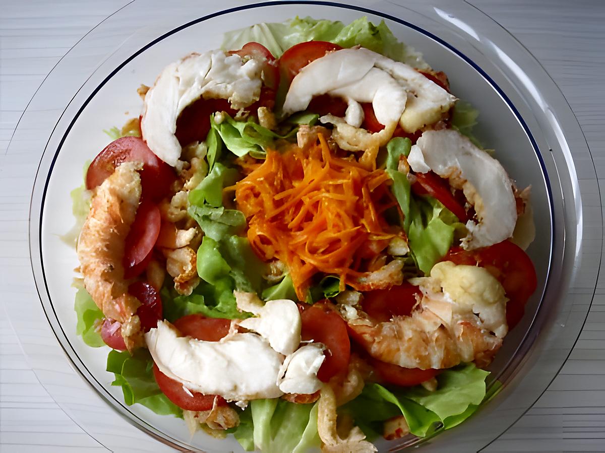 recette SALADE RAFFINEE