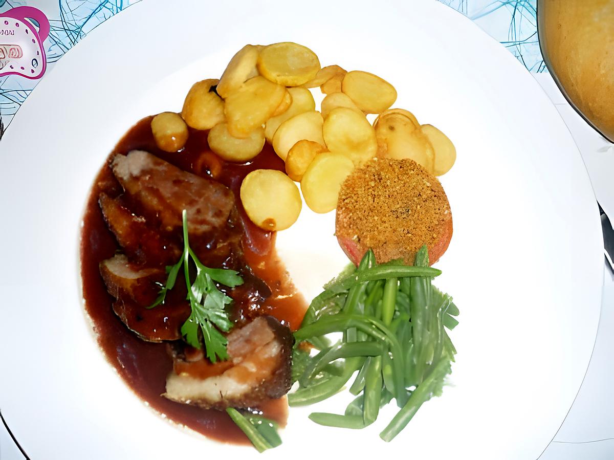 recette Magret de canard au x fruits rouges