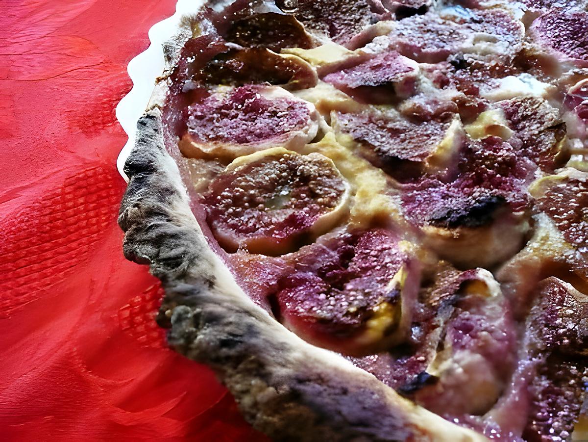 recette Tarte aux figues fraîches