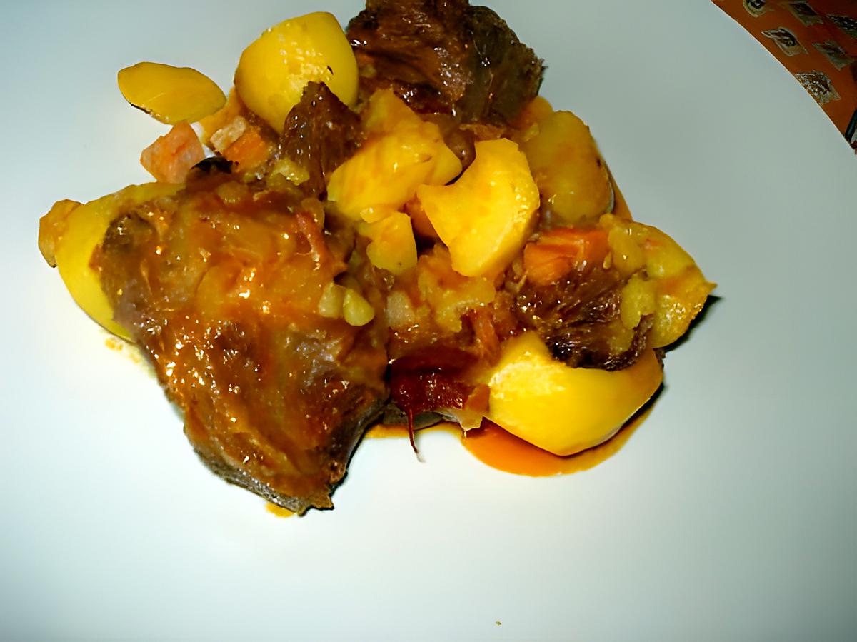 recette Boeuf aux pommes de terre( à ma façon)