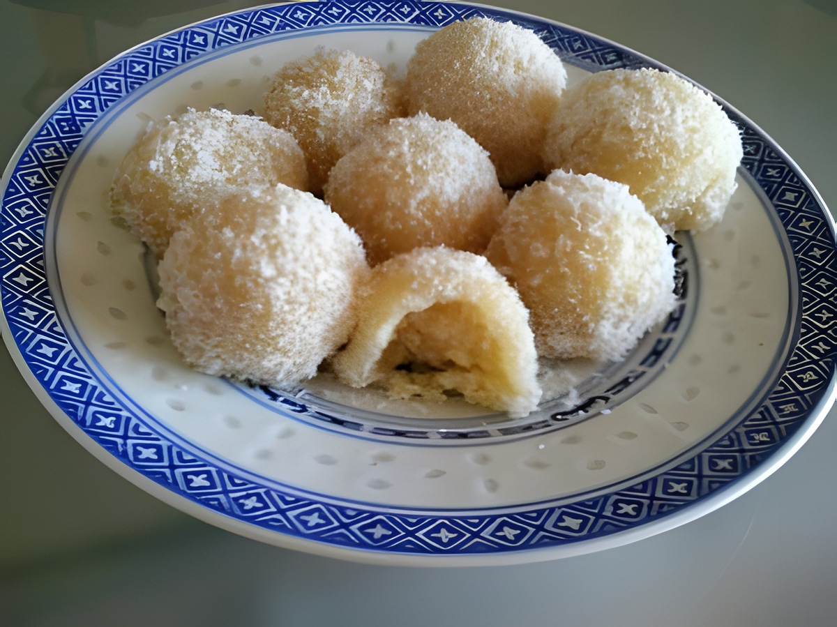 recette Boules de Coco Asiatiques