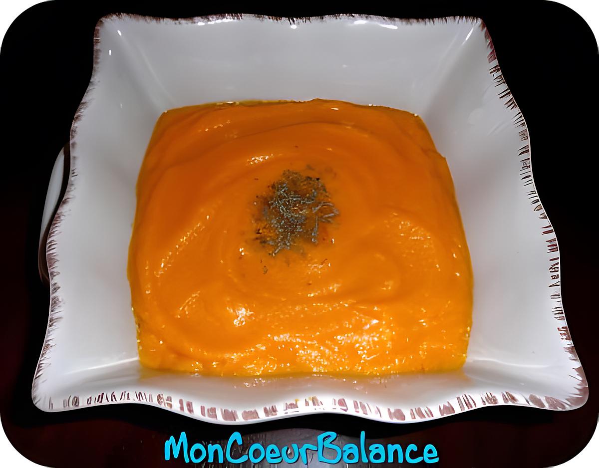 recette Purée de carottes (weight watchers propoints)