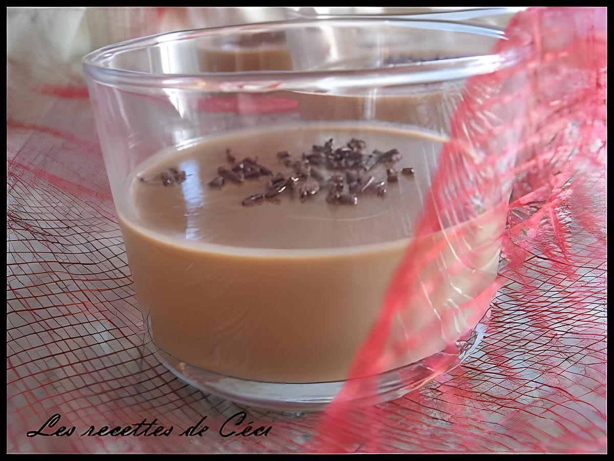 recette Petite crème au café