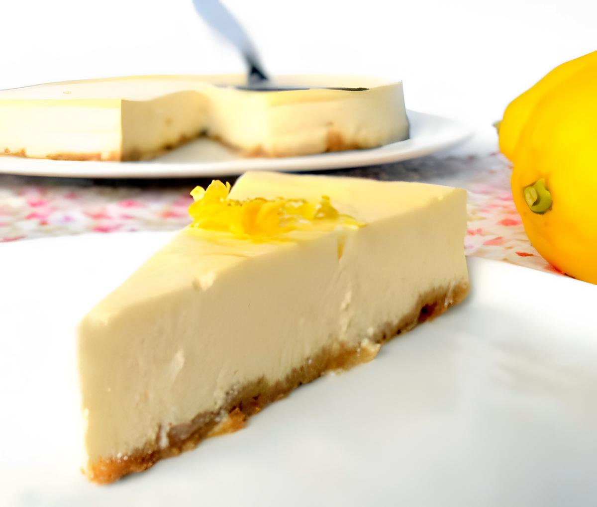 recette Cheesecake au Citron