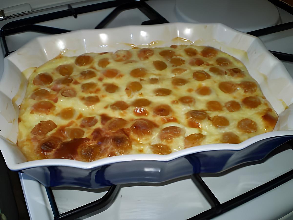 recette clafoutis aux mirabelles