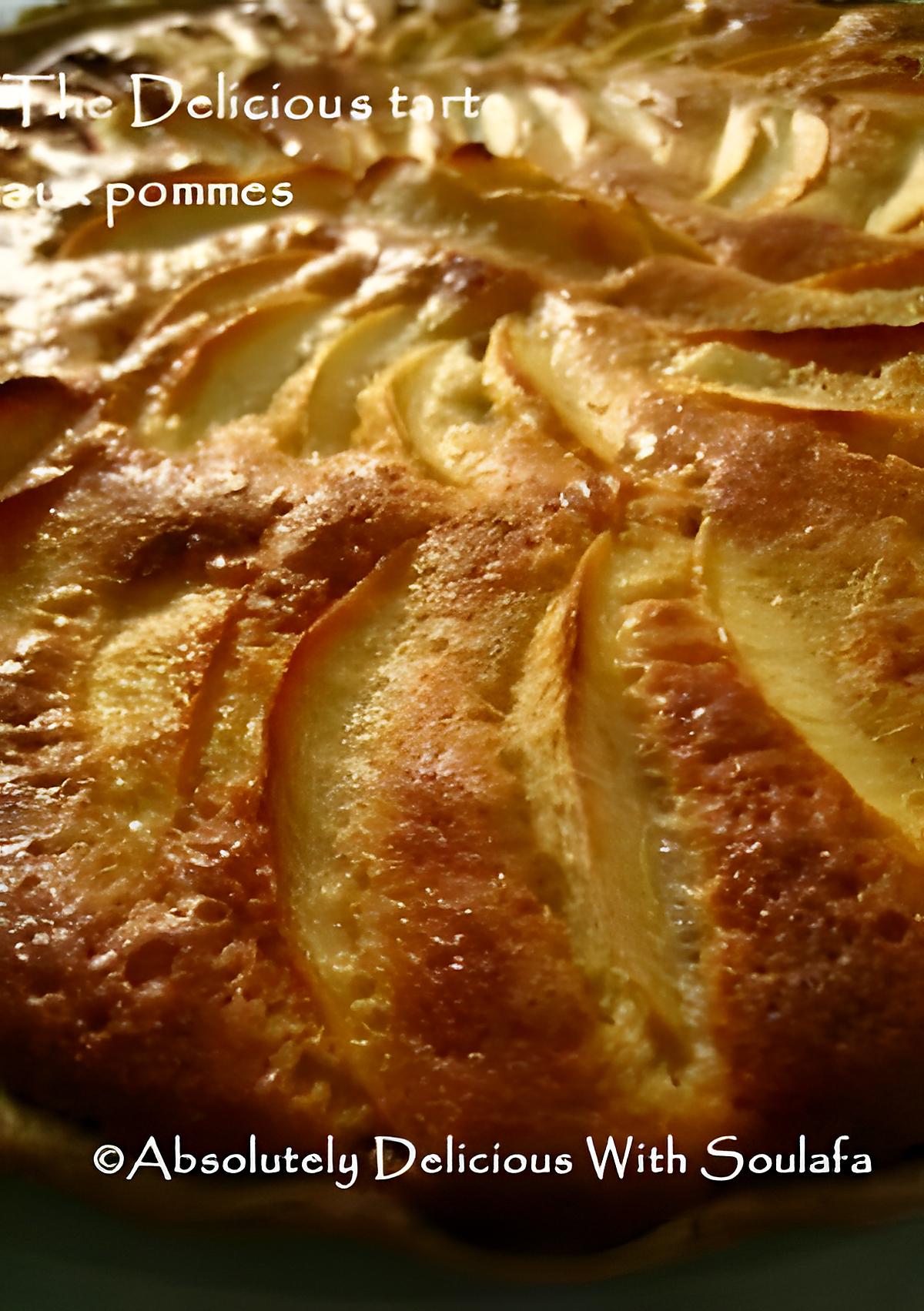 recette Tarte savoureuse aux pommes
