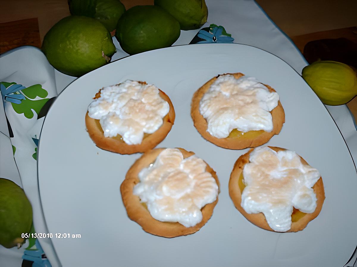 recette tarte aux  citrons vert