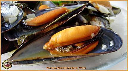 recette Moules Marinière