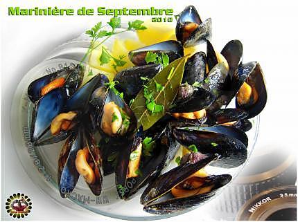 recette Moules Marinière