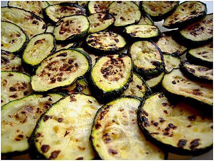 recette Courgettes sur Canapé