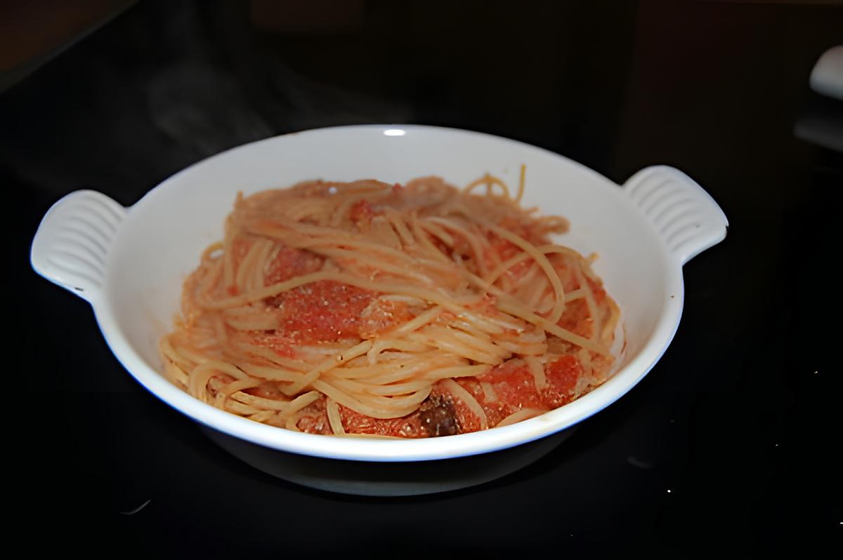 recette Pour ce soir, pâtes à la tomate, ricotta et..... Badiane!
