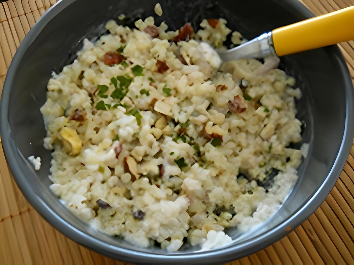 recette Salade de boulgour au fromage blanc, noisettes et cumin