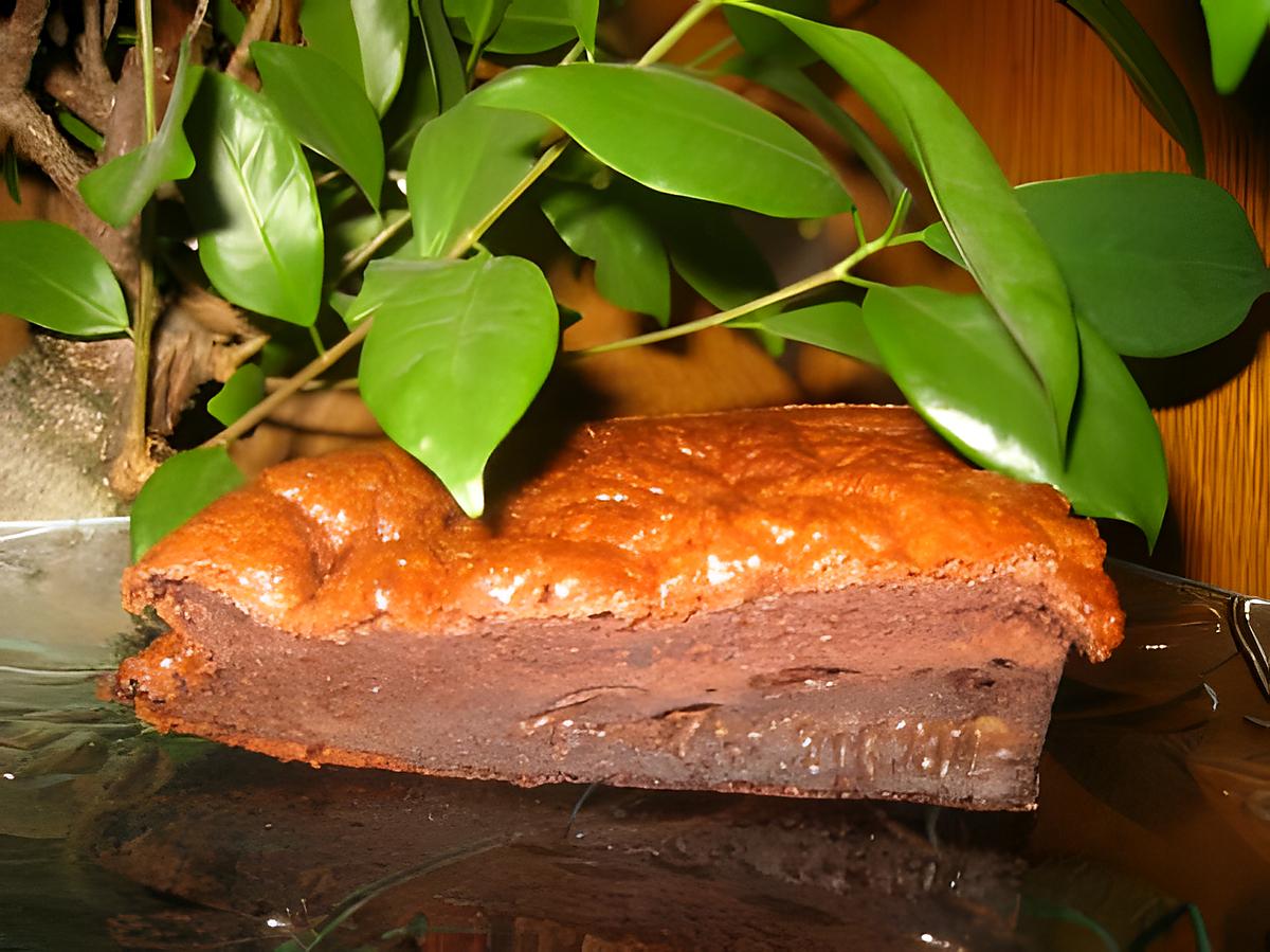 recette Gateau moelleux choco-amande amère REGIME