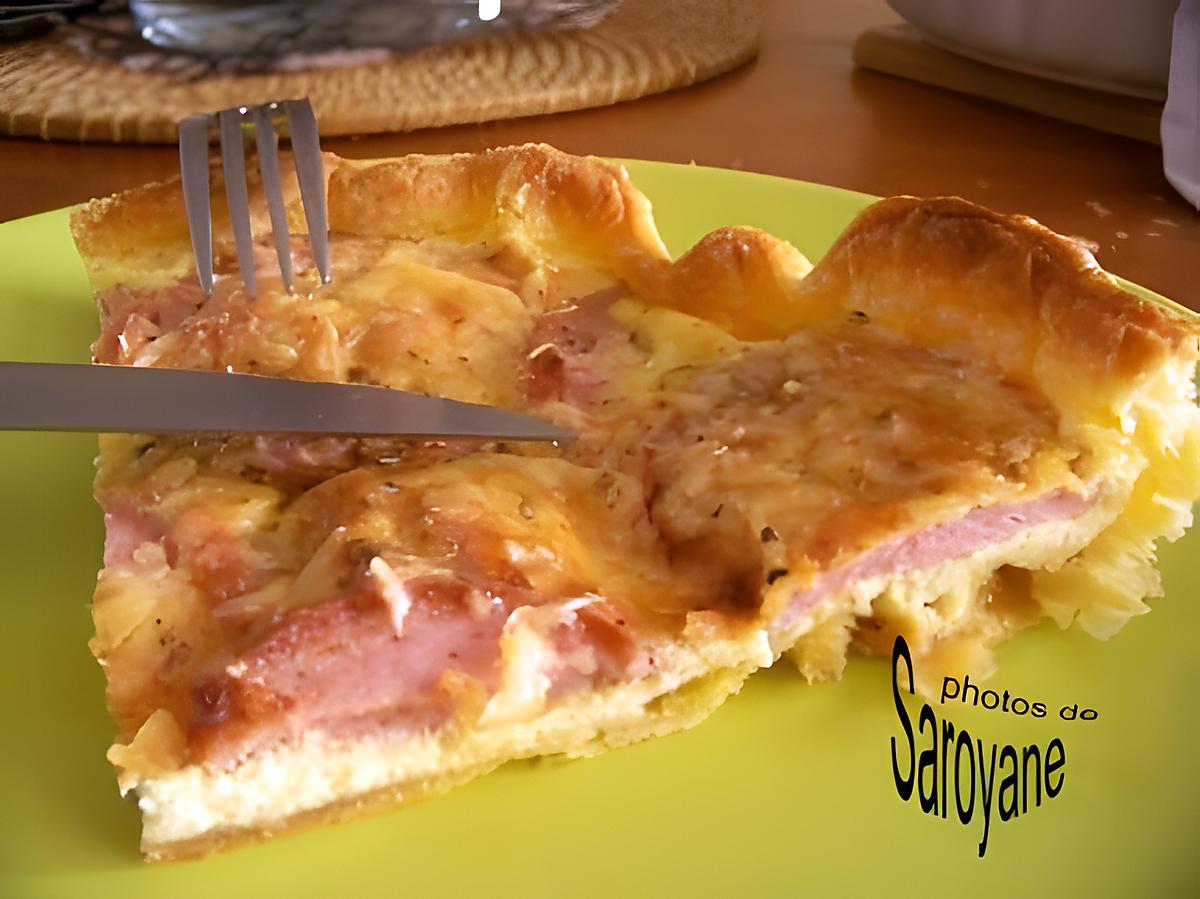 recette quiche au cervelas