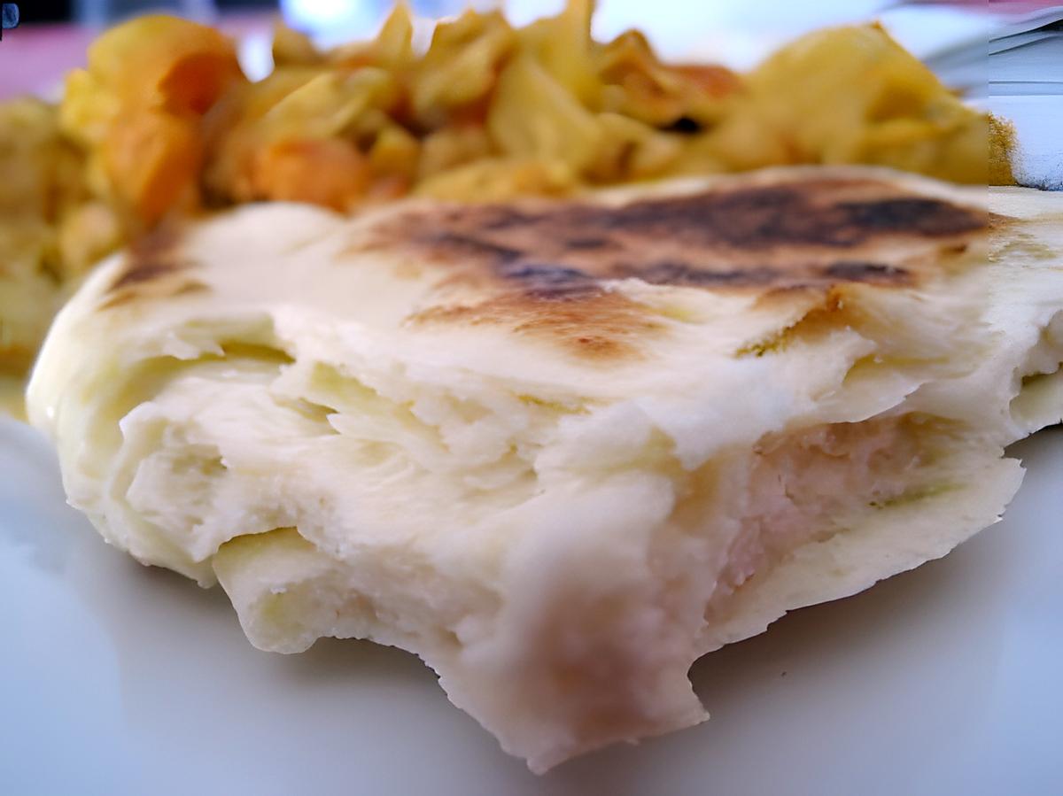 recette Nans au fromage (recette indienne)