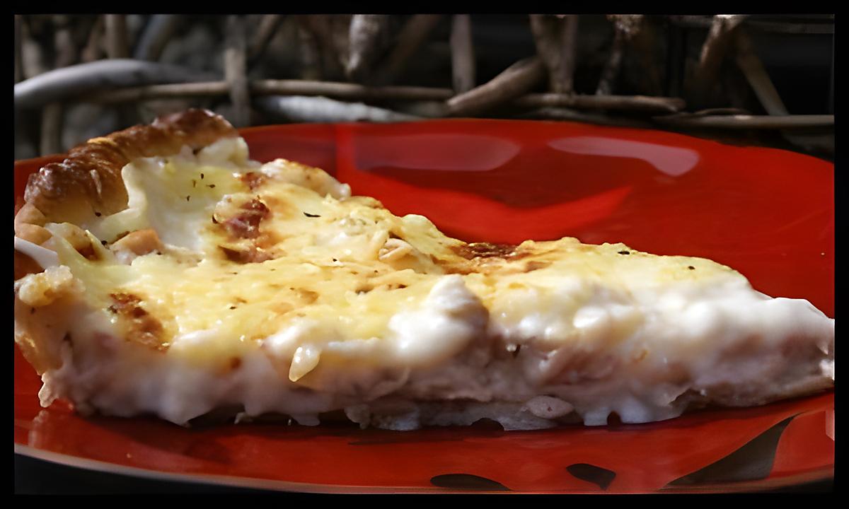 recette TARTE AU THON