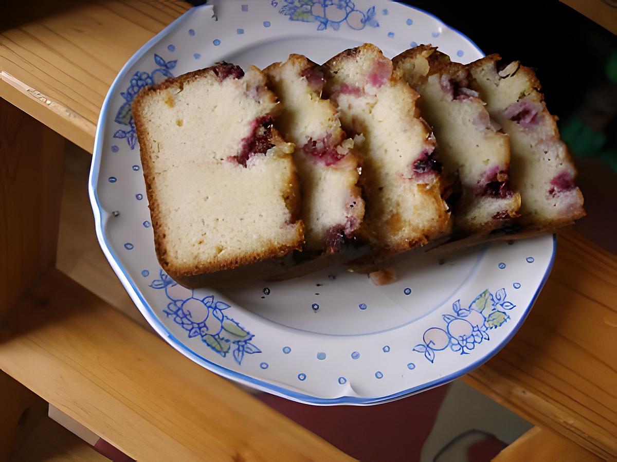 recette Cake Amandes, Ricotta & Framboises d'Eryn