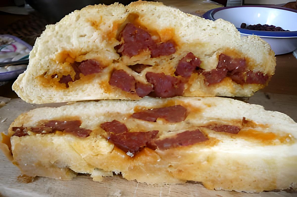 recette Pain au chorizo