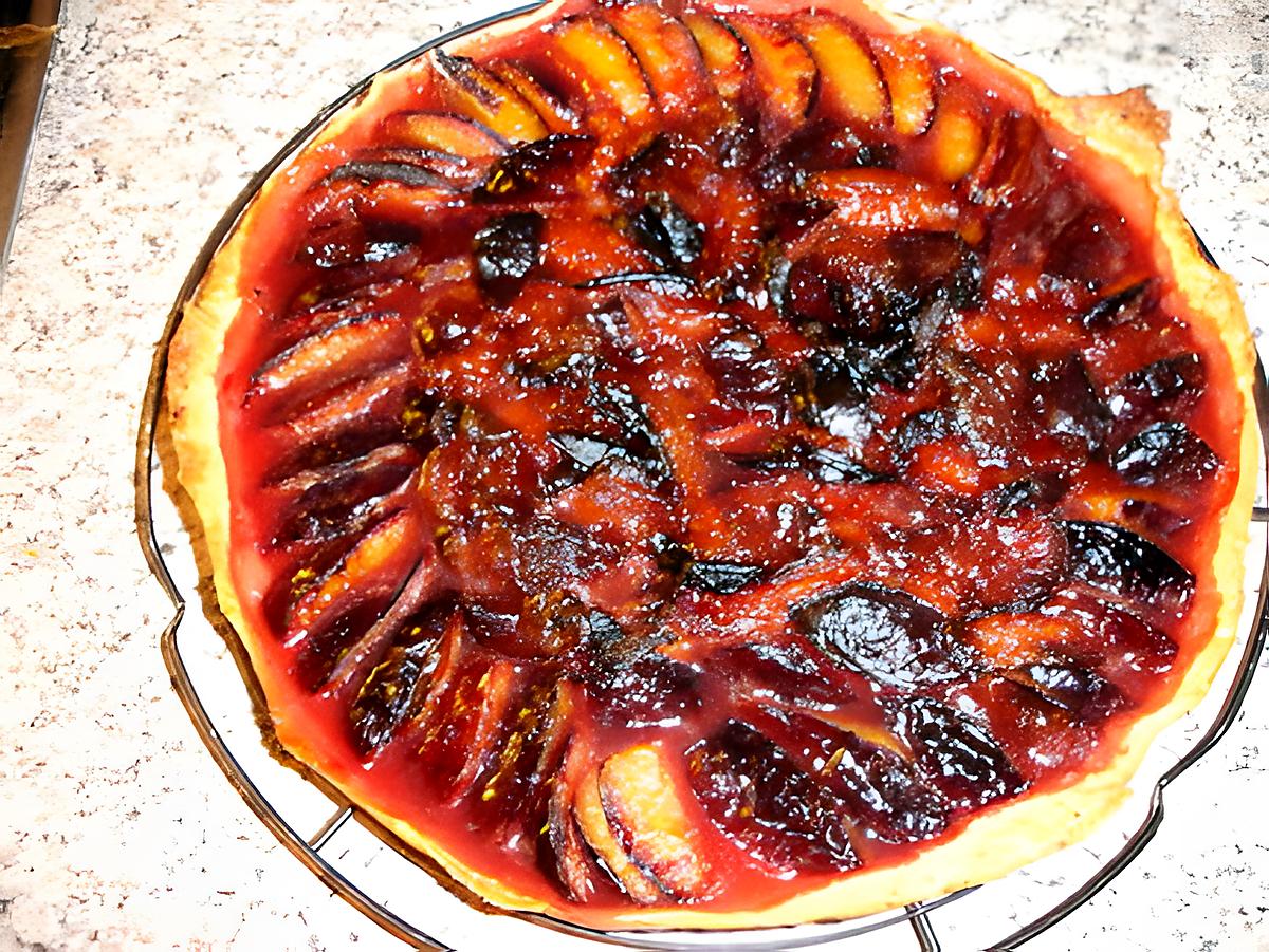 recette Tarte aux pruneaux( prune)