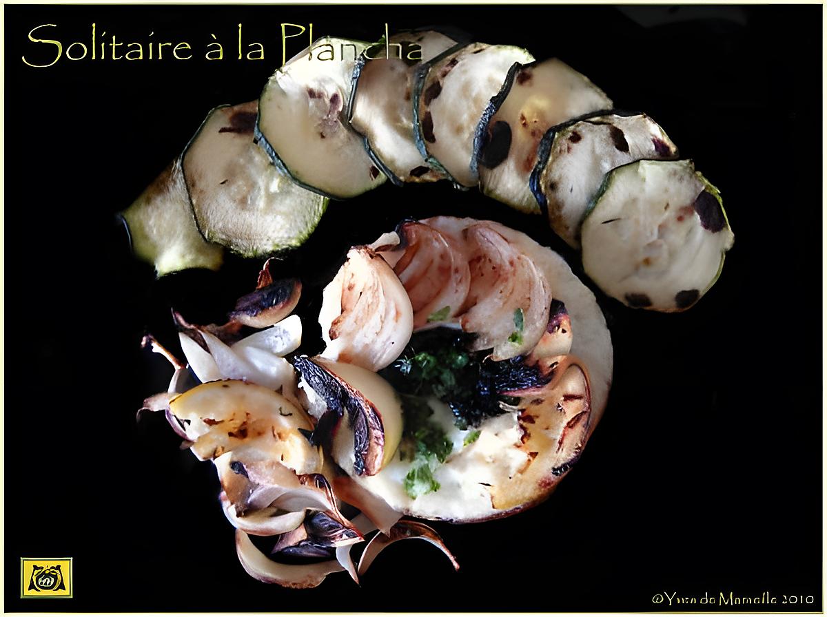 recette Solitaire à la Plancha