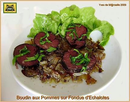 recette Boudin aux Pommes