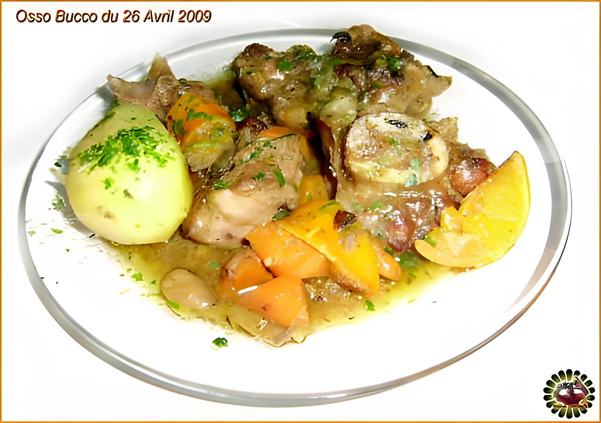 recette Osso Bucco à l'Orange