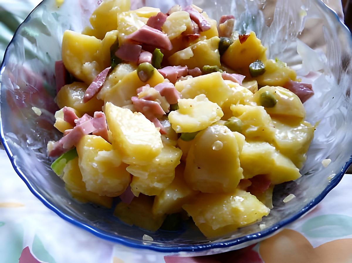 recette Salade de pommes de terre