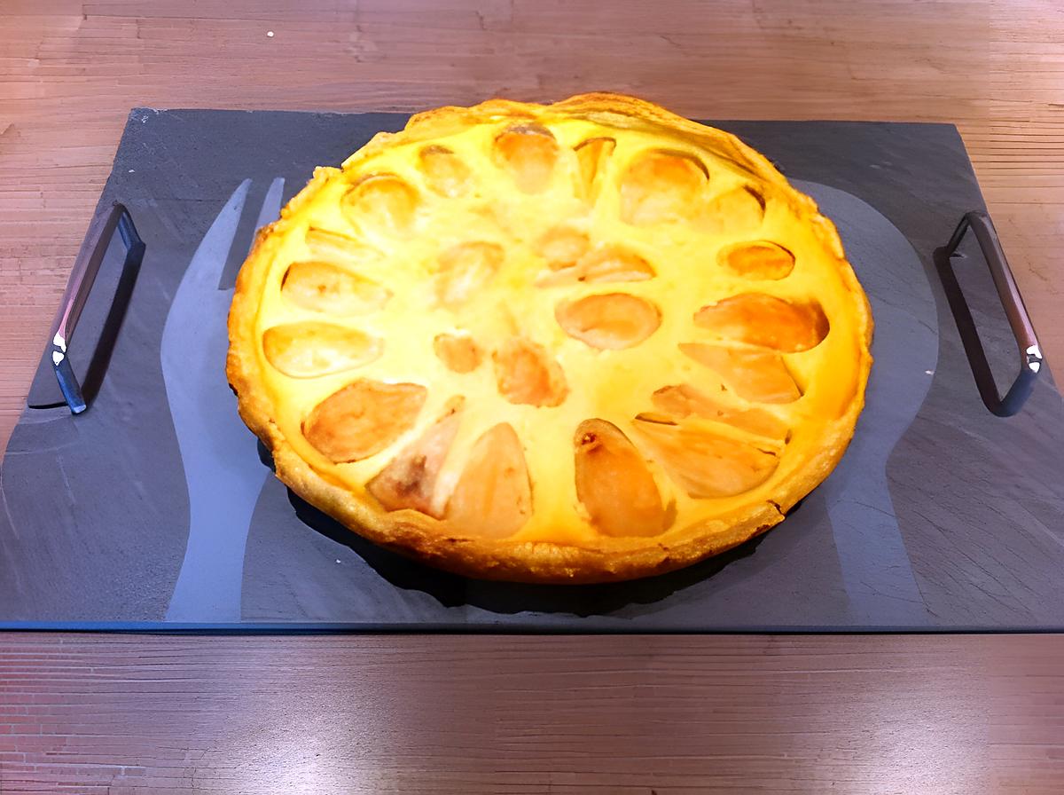 recette Tarte aux poires