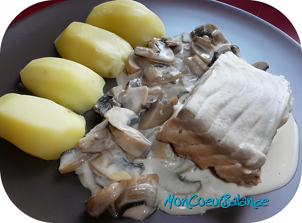 recette Filet de lieu noir braisé au cidre (weight watchers propoints)