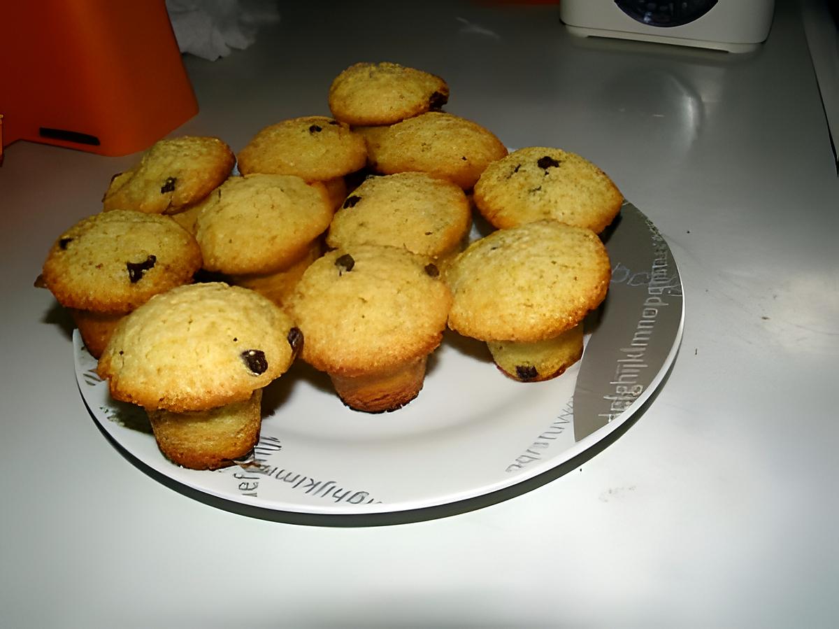 recette muffins pépite de chocolat