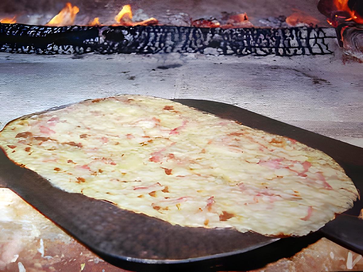 recette tarte flambée