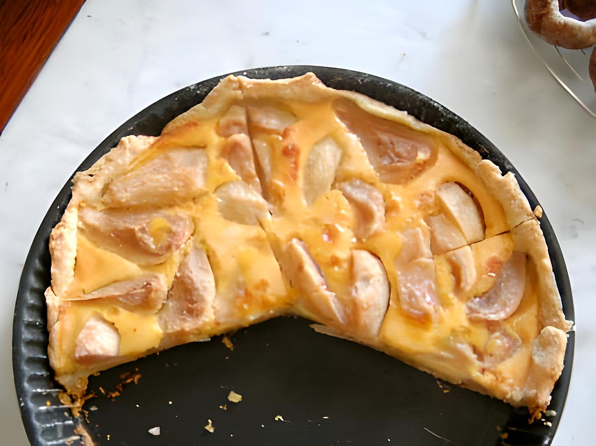 recette La tarte aux poires de dernière minute