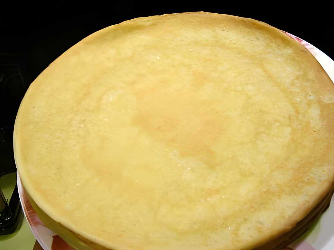 Recette de Crèpes au lait de soja vanille (prépa 10 mns)