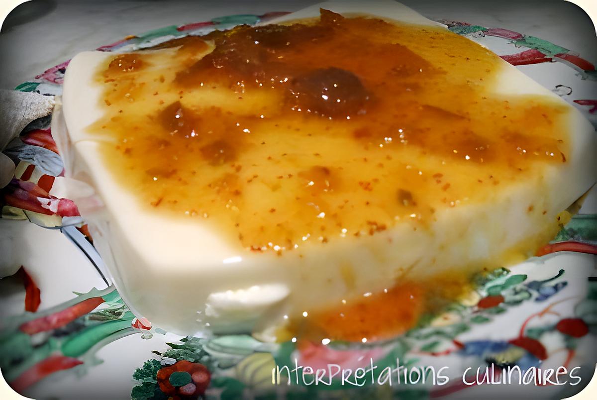 recette panna cotta façon flan libanais