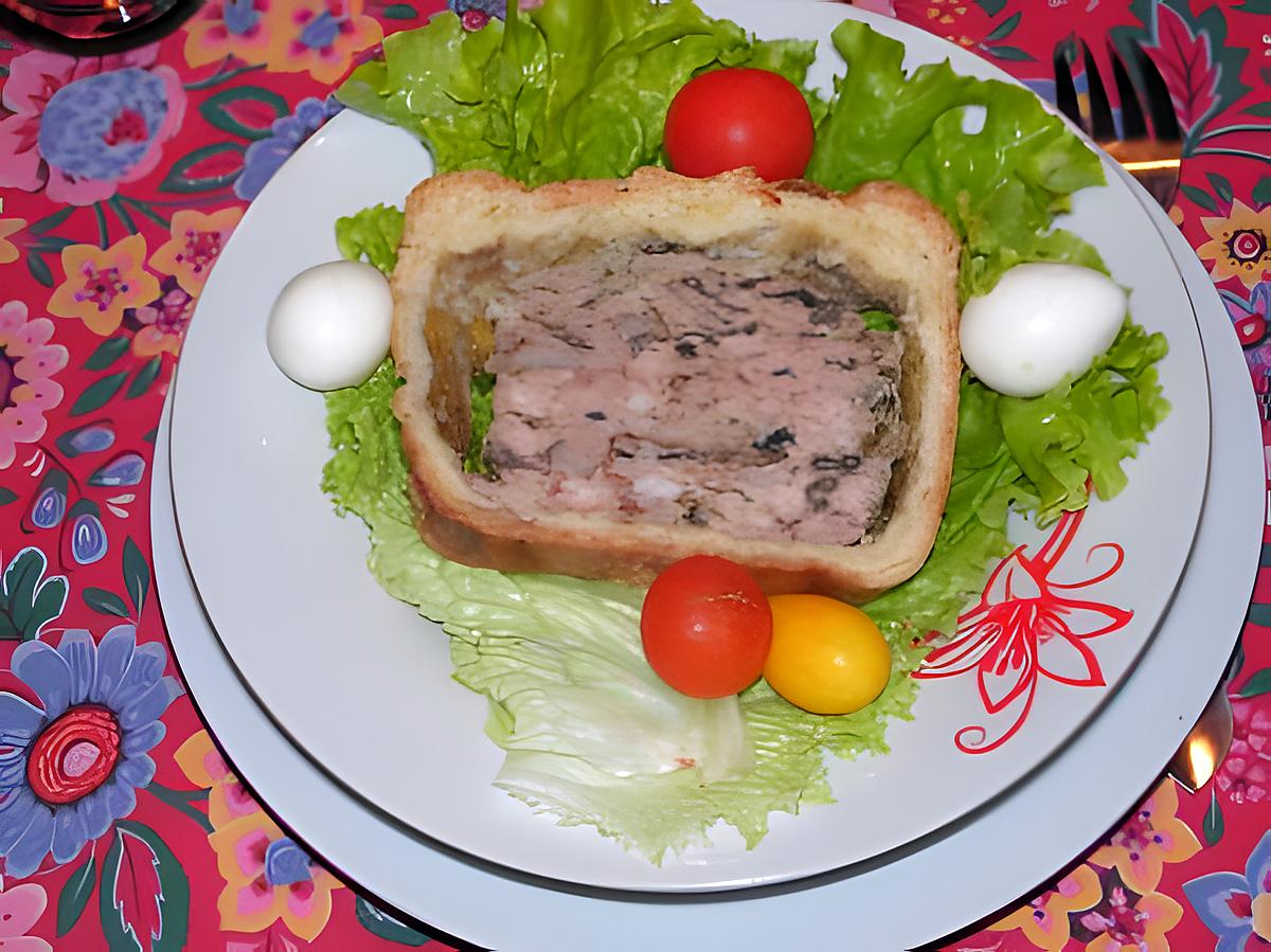 recette pâté en croute