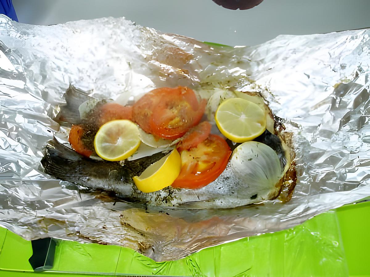 recette tuites  en papillote