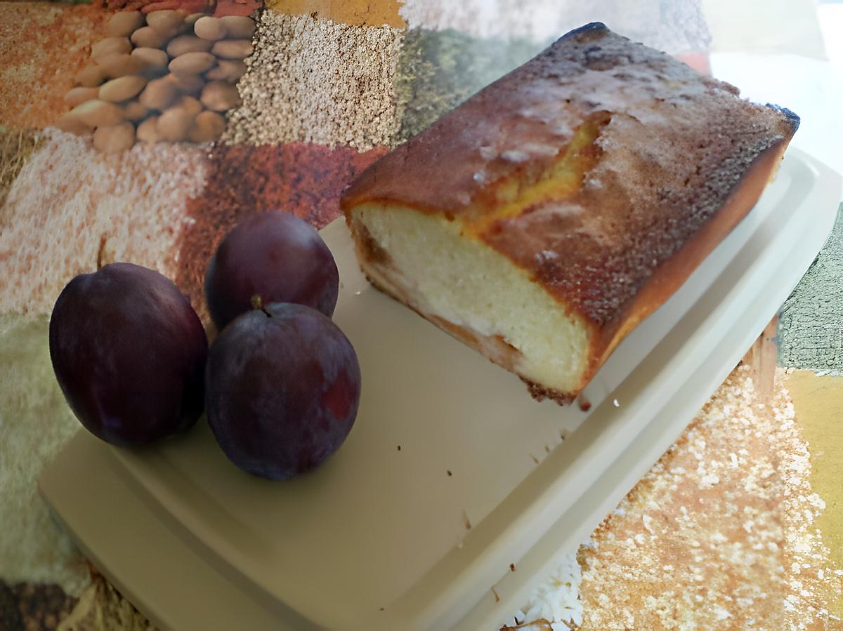 recette cake aux prunes