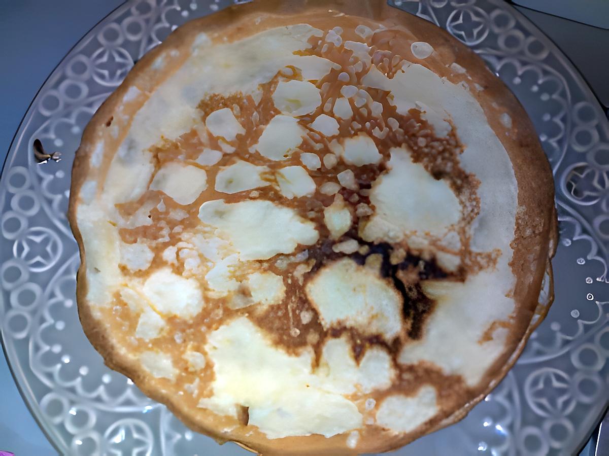 recette Crêpes au lait d'amande / poire