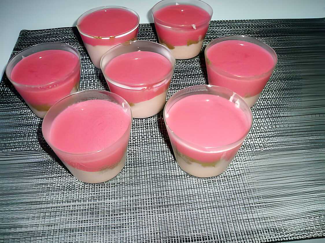 Recette de Semoule au lait bonbons à la fraise chamalo et bonbon au ...