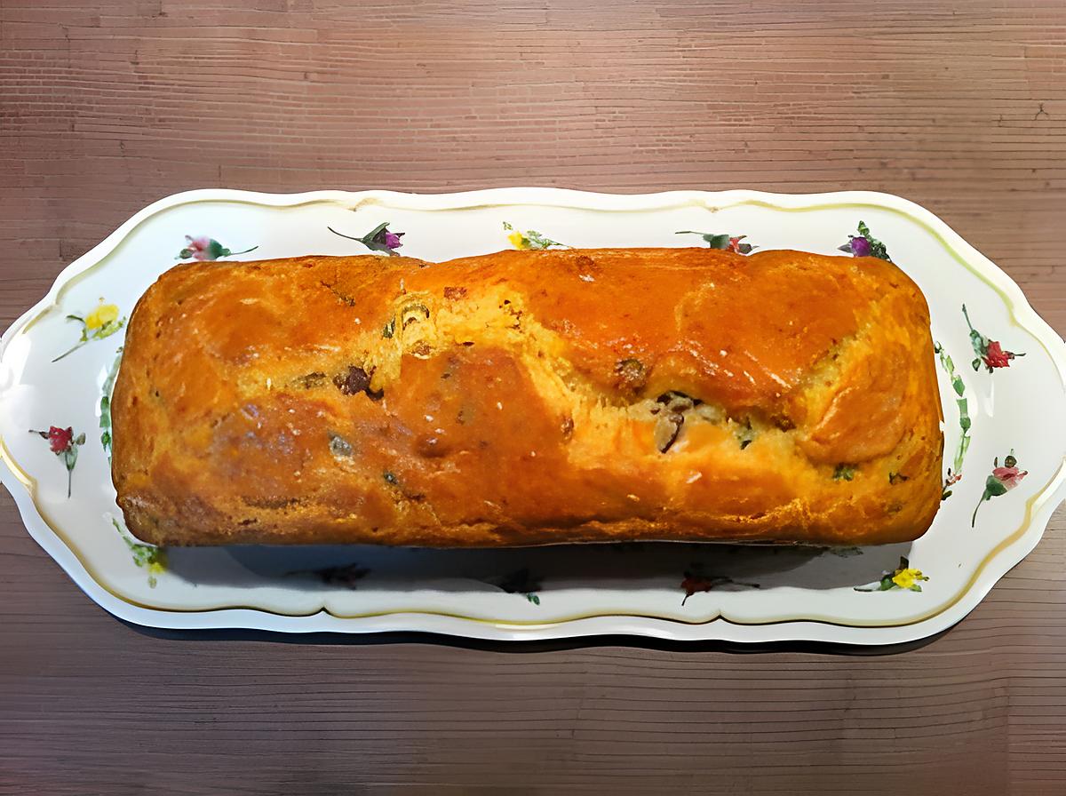 recette Cake aux foies de volaille, noix de cajou et menthe