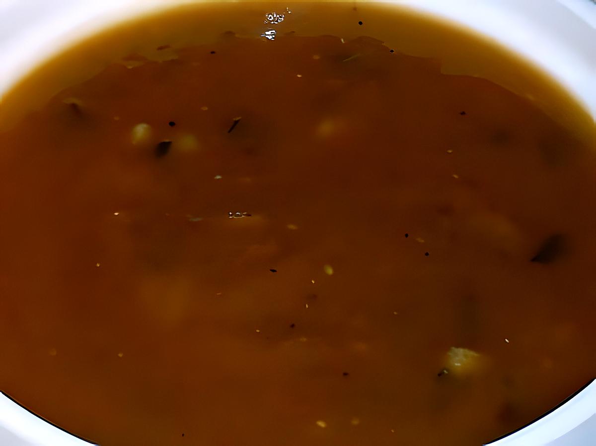 recette Soupe de pois-cassés à l' algerienne