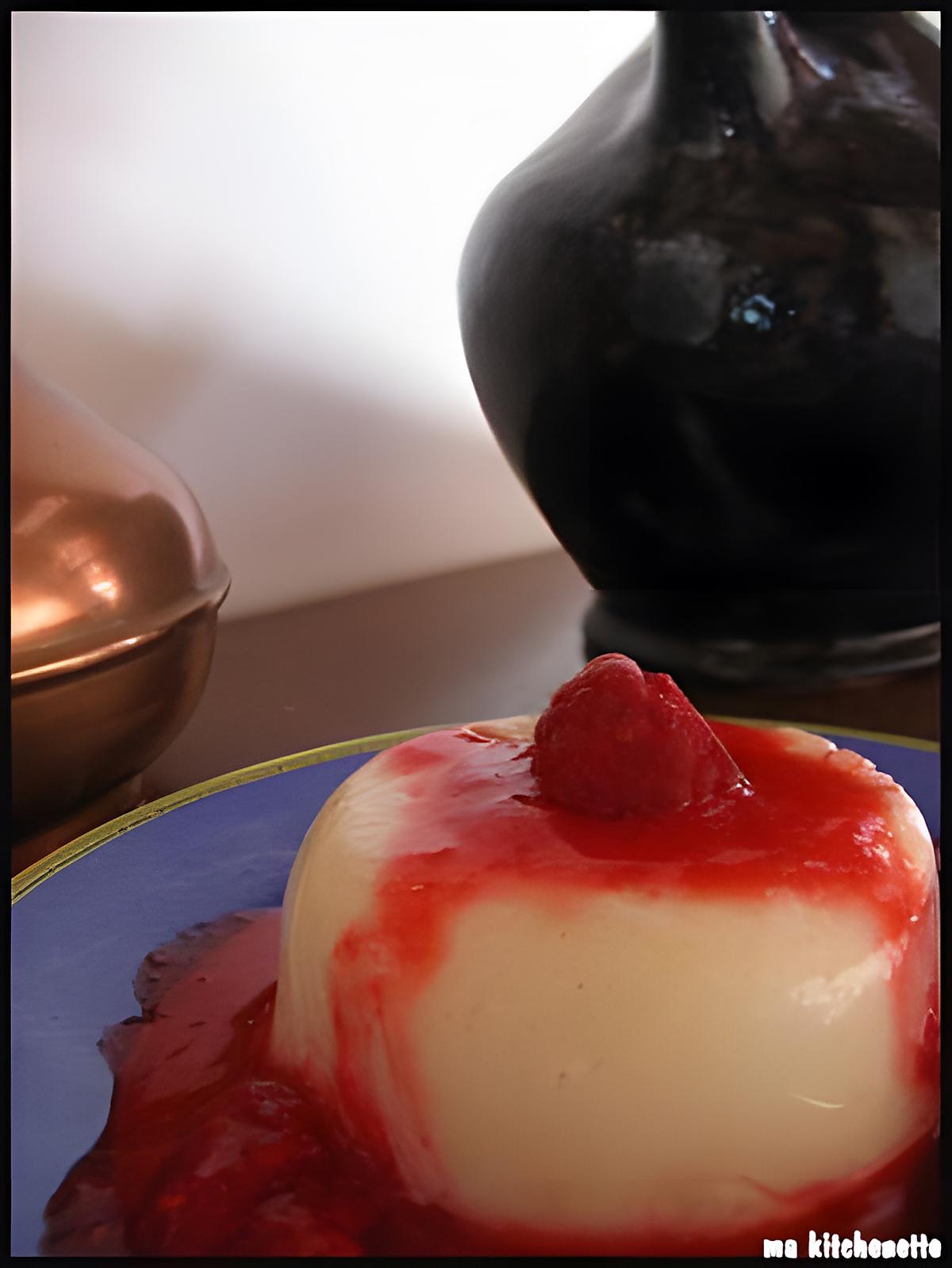 recette PETITS FONDANTS DE TAPIOCA AUX FRAMBOISES