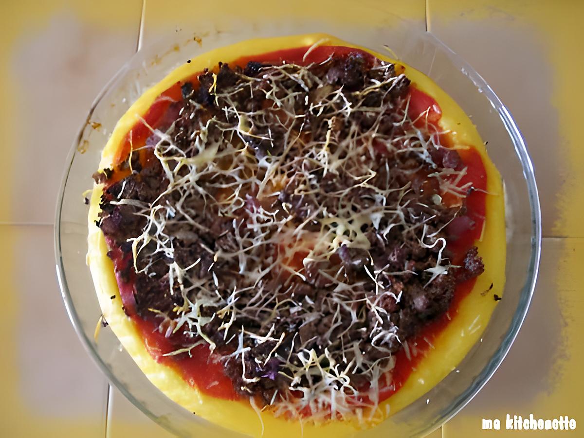 recette PIZZA DE POLENTA
