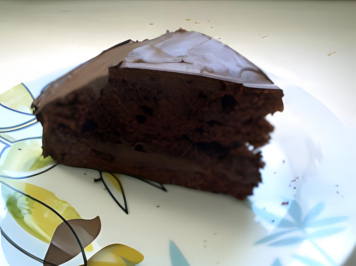 recette GATEAU AU YAOURT CHOCOLAT ET NUTELLA