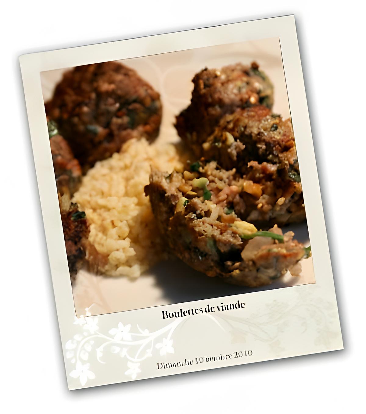 recette Boulettes de viande