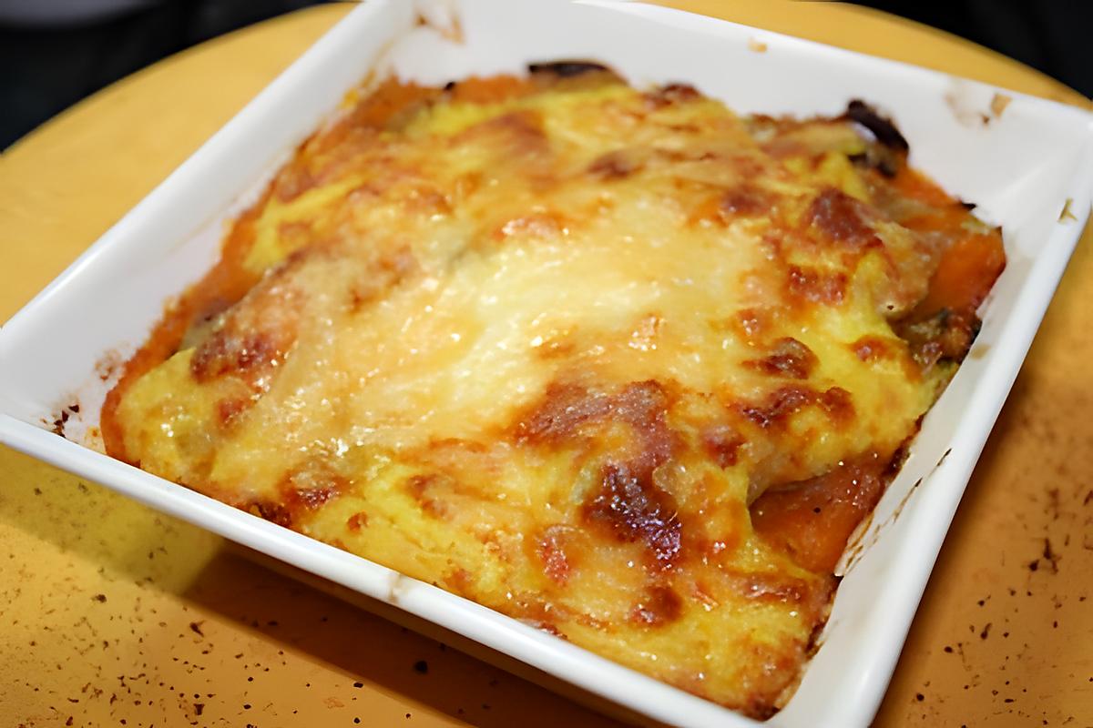 recette Lasagnes au potimarron