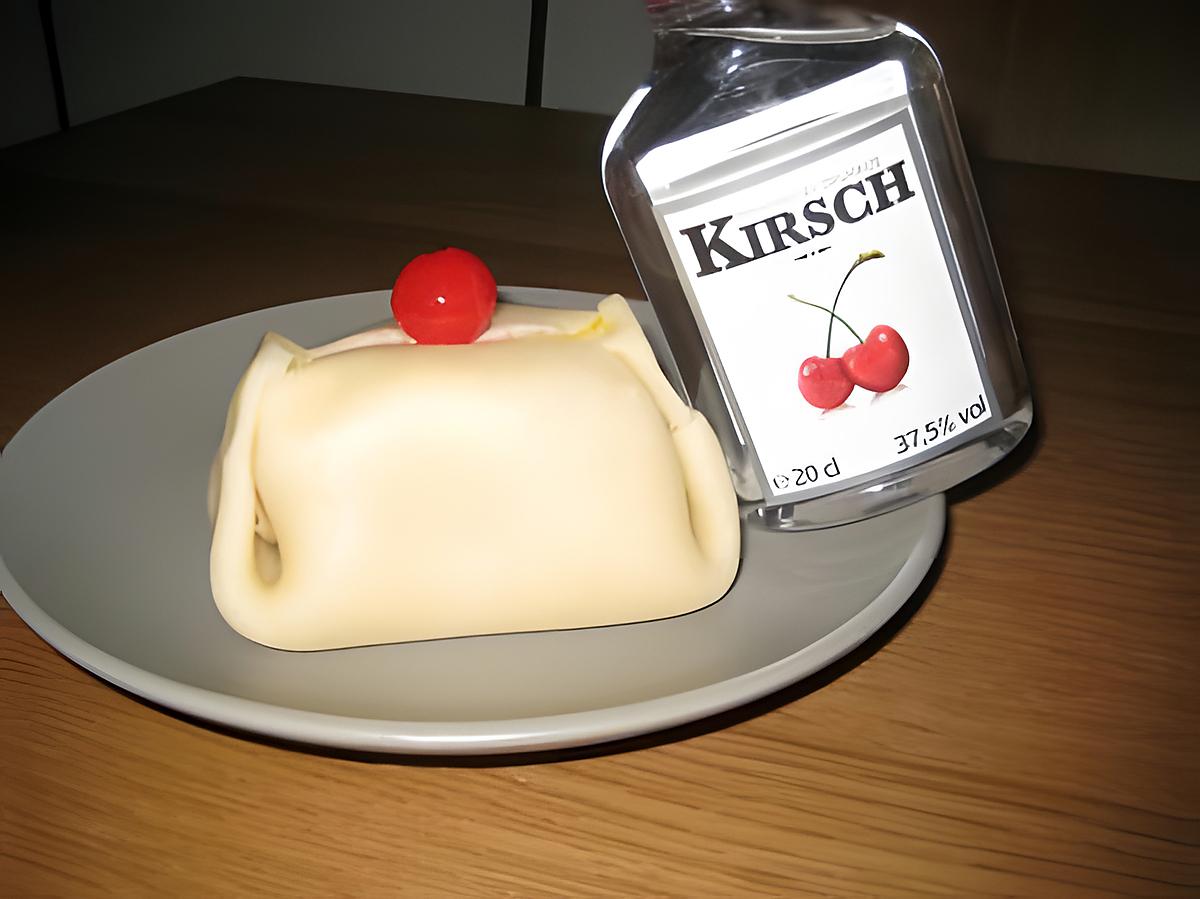 recette Chapeau de curé au kirsch