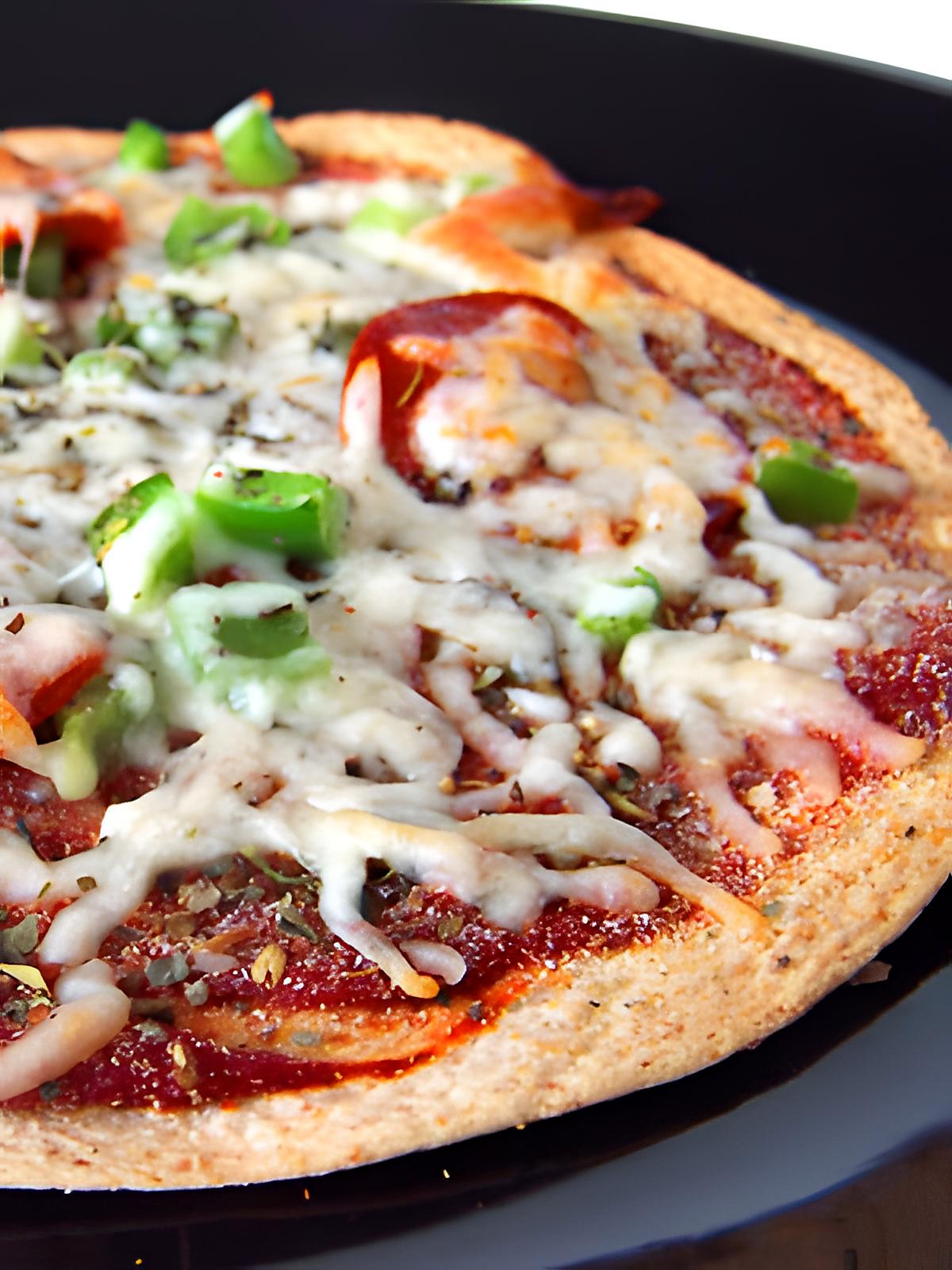 recette La Tortizza ! ou pizza/tortilla minceur !